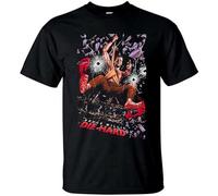 capeclain Die Hard V1 Bruce Willis Movie Poster 1988 Tops Tee T Shirt (Black) S-5Xl Fitness Plus Size T-Shirt Unisex 100% Cotton Short-Sleeve T-Shirts Black S
