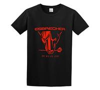 capeclain Eisbrecher Rot Wie Die Liebe Unisex 100% Cotton Short-Sleeve T-Shirts Black XL