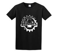 capeclain Laibach Logo Industrial Dark Wave Avant Garde Experimental Unisex 100% Cotton Short-Sleeve T-Shirts Black S