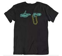 capeclain Run The Jewels T-Shirt Graphic Top Printed Shirt Short-Sleeve Tee Mens S