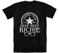 capeclain Stephen King's It Inspired ''Beep Beep Richie'' Losers Club Men's T-Shirt Black XL Unisex 100% Cotton Short-Sleeve T-Shirts Black S