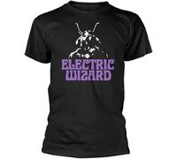capeclain Witchcult Today By Electric Wizard T-Shirt Unisex 100% Cotton Short-Sleeve T-Shirts Black S