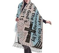 Capelets Dio 2 Cronache 20 15 Versetti Sciarpe Lunghe Da Donna Morbido Scialle Classiche Sciarpa Con Nappe