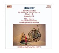 Capella Istropolitan Mozart: Horn Concertos Nos. 1-4 / Rondo In E Flat Majo (CD)