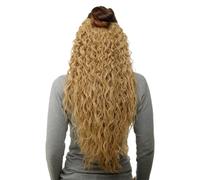 Capelli 7 Clips Forte Ricci Biondo Dorato