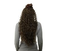 Capelli 7 Clips Forte Ricci Castano Medio