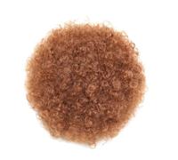 Capelli afro con coulisse e coda di cavallo, chignon riccio crespo, estensioni sintetiche corte, posticci for capelli for donne nere per l'uso quotidiano(30)