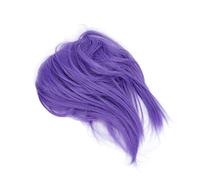 Capelli Alla Moda di Fashion Messy Bun - Hairpochies Synthetic Coil Coda di Cavallo per Donne, Versatili Panino per Capelli Updo in Q17 -Purple, Regolable, Aggiunge Volume (Q17-Viola#)