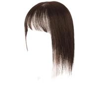 Capelli anteriori, frangia anteriore per le donne - finte, extension sottili per la fronte, frangia - acconciatura da donna con clip in pony per prestazioni, pendolarismo quotidiano, incontri, viaggi