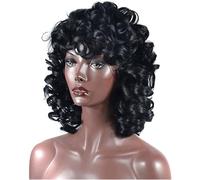 Capelli Artificiali, Parrucca classica Modifica parrucche a forma di viso Parrucca piena in fibra resistente Parrucca finta per donna alla moda Ragazze rinfrescanti Pastello soffice