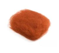 Capelli brasiliani afro crespi ricci capelli umani sfusi per intrecciare dreadlocks estensioni per capelli treccia all'uncinetto capelli 10-22"-22 POLLICI-S ARANCIONE-10A