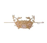 capelli cinesi,Bacchette for capelli vintage,Accessori for capelli cinesi Hanfu for donne Forcine for capelli da sposa con perle vintage Bastoncini for capelli da sposa Copricapo da sposa retrò