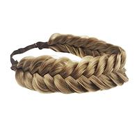 Capelli con Fascia Intrecciata, Fili Sintetici Treccine Fascia, Fascia Elastica per Capelli, per Vestire Ogni Giorno le Ragazze, Risparmia Tempo