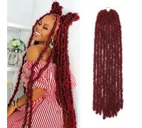 Capelli Crochet Butterfly Locs Dreadlocks Meche Faux Locks Crochet Hair Braids Extensions Soft Locks Curly Braid Capelli sintetici Fibra a bassa temperatura
