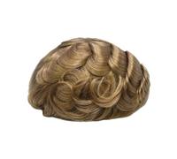 Capelli da uomo Parrucca da uomo in pizzo con capelli umani indiani, traspirante, comoda, ideale for varie occasioni Parrucche per tutti i giorni(21)