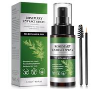 Capelli d'acqua di rosmarino,Capelli di olio di rosmarino, 100% acqua pura di rosmarino per capelli sopracciglia e crescita delle ciglia, pelle secca, nutre il cuoio capelluto per uomini e donne