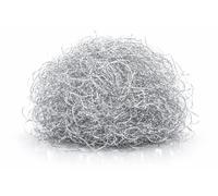 Capelli d'angelo ricci 15 g di orpelli d'argento per la decorazione dell'Avvento di Natale (argento)
