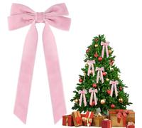 Capelli, Decorazione Per Interni In Nastro Velluto, 12 Pezzi Capelli Eleganti Pre-Negati, Per Ragazze Ragazze Matrimonio Vacanze Incontri Porta Finestra Scala Camino Soggiorno