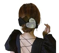 Capelli Deft Chignon Shaper Twist Capelli Chignon Maker Panno Per Cuore Clip di Capelli Moda Copricapo Must-Haves Strumento Strass