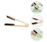 Capelli diritti di ritaglio pettine a forma di capelli a forma di capelli più