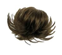 Capelli Estensioni rusk Elasticizzati Chignon Ondulato Sintetico Tie Su Dorato