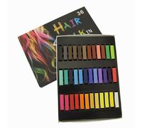 Capelli Gessetto Temporanei Tinta Colore Morbido Pastello Salone Kit Compleanno