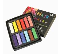 Capelli Gessetto Temporanei Tinta Colore Morbido Pastello Salone Kit Compleanno