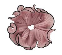 Capelli in pizzo screpolato per le donne Capelli Pulsante per capelli Anelli per capelli estetici Capelli Nodo Capelli croccanti Coda di cavallo Supporto per capelli