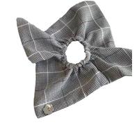 Capelli oversize Schiena A Scacchi Bandana Capelli Croccanti Elastici Legami Dei Capelli Spessi Acconciatura Alta Corda Per Capelli Femminili Decorazione Dei Capelli