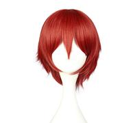 Capelli Parrucche per Donne 12" Rosso Parrucche Corto Capelli