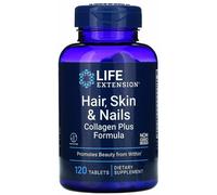 Capelli, Pelle E Unghie Collagene Plus Formula 120 Tabs Life Extension Revisol /