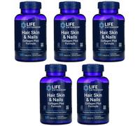 Capelli Pelle E Unghie Collagene Plus Formula 5X120Tabs Life Extension Revisol /