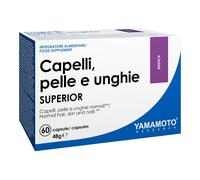 Capelli pelle e unghie SUPERIOR 60 Capsule Integratore Alimentare di Vitamine e