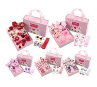 Capelli Per Bambine Fermacapelli Elegante A Con Glitter Stile Principessa | Barrette Capelli Confezione di Mollette a Colorate Glitterate per Bambine, Ideali per Feste, Scuola e Danza