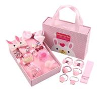 Capelli Per Bambine Piccoli Elastici Assortiti A Tema Principessa E Fata | Graziose mollettine per i capelli Confezione di Mollette a Colorate Glitterate per Bambine, Ideali per Feste, Scuola e Da