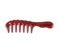 Capelli Pettine per Districare Ampio Dente Legno Riccio No Statica