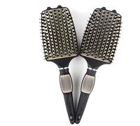 Capelli Pettine Setole Rigide Piegatura Creativa Ricci Hair Styling Wide Tooth Class Addominali For Parrucchiere A 9 Righe Multifunzione(B2PC)