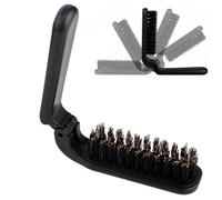 Capelli pieghevoli per capelli - Softbi softado - Pelini a spazzola - Strumento a mosaico - Spazzola per capelli pieghevole per uomo - Baffi Barba - Strumento per lo styling