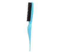 Capelli prendendo in giro il pennello professionista del salone co ratto che prende in giro la pennellata a casa che pettina lo strumento di styling