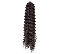 Capelli sciolti all'uncinetto a onde profonde, estensioni sintetiche dei capelli all'uncinetto intrecciati ricci da 22 pollici for le donne(33,22inch)