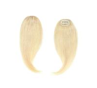 Capelli scoppi Clip di capelli umani al 100% su frangia con parte centrale su uno/due lati Frangia Capelli Remy in estensione Frangia francese invisibile 2 pezzi Extensions per i capelli(H)