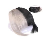 Capelli scoppi Cucitura frangia d'aria frangia finta sintetica pezzo di capelli clip nell'estensione dei capelli frange finte frangia frangia d'aria naturale da donna clip su bang Extensions per i cap
