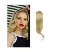 Capelli scoppi Estensioni della frangia ondulata dei capelli umani con frangia laterale ondulata da 2 pezzi Clip da donna nell'estensione dei capelli con frangia Extensions per i capelli(613)