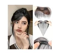 Capelli scoppi Frangetta for capelli da 10 pollici con basette Clip for capelli umani nelle estensioni dei capelli Strumenti for lo styling dei capelli Clip for capelli umani for donna in Bang Extensi