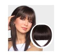 Capelli scoppi Frangia Clip for capelli nelle estensioni Capelli Frangia alla francese Frangia finta con parrucche naturali Temperate Clip for frangia for le donne Abbigliamento quotidiano Extensions