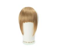 Capelli scoppi Frangia di capelli umani 3 clip Frangia di capelli naturali con taglio smussato 3D Clip sopra la testa nelle estensioni dei capelli Non Remy 2,5"x4,5" Nero Marrone Biondo Extensions per