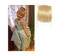 Capelli scoppi Frangia sintetica finta for capelli smussati 2 clip nell'estensione dei capelli Frangia finta frontale ordinata Falso parrucchino for donna Clip in frangia Extensions per i capelli(J)