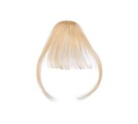 Capelli scoppi Parrucca Air Bangs da 3 g Parrucca umana naturale nera marrone sottile invisibile clip for parrucchino finto con frangia Estensione dei capelli umani for le donne Extensions per i capel