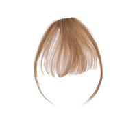 Capelli scoppi Parrucca Air Bangs da 3 g Parrucca umana naturale nera marrone sottile invisibile clip for parrucchino finto con frangia Estensione dei capelli umani for le donne Extensions per i capel