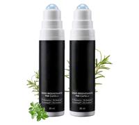 Capelli Siero Roll On-Professionale Scalea Grow Capelli Coreana 25ml | Siero Rigenerante Per Capelli, Riduce Caduta, Fortifica Radici, Per Uomini E Donne,Per Capelli Sottili E Fragili 2pc
